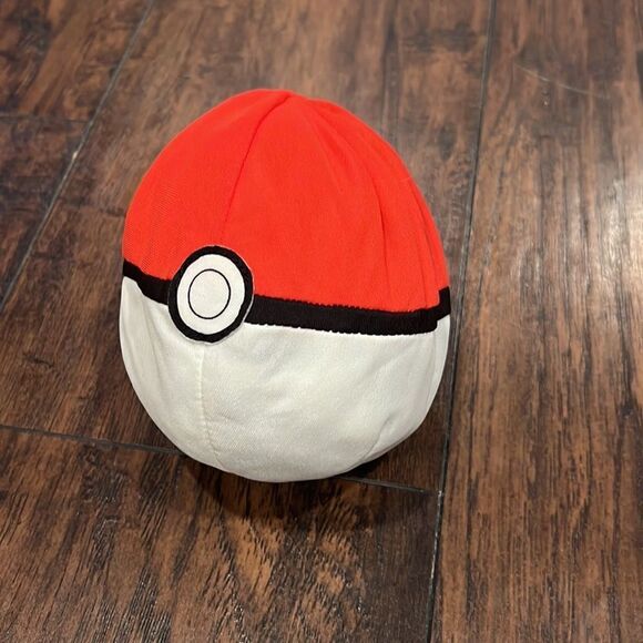 Pokémon Reversible Plush Poke Ball 10" 2011 SNIVY 5" Black & White Green Flip - Picture 6 of 7